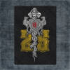 Axel Rudi Pell Back Patch, 25 years of ARP Big Back Patch