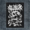 As Blood Runs Black Back Patch, ABRB Skull Art Big Back Patch