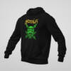 Aeternus Hoodie, Aeternus Artwork Black Sweatshirt