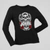 Asking Alexandria Long Sleeve, Asking Alexandria Artwork Black Longsleeve