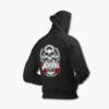 Asking Alexandria Zip Hoodie, Asking Alexandria Artwork Black Zip Sweatshirt