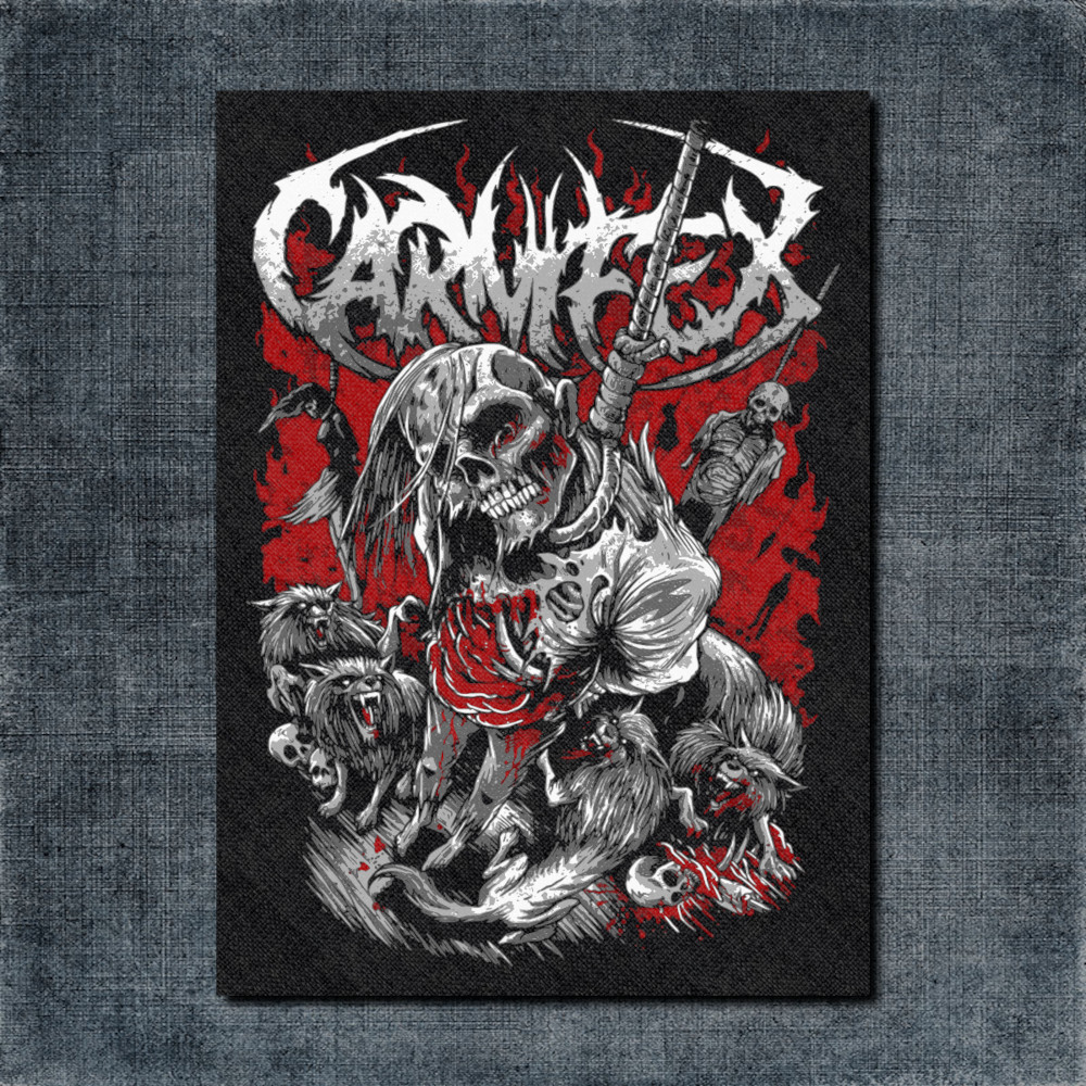 Carnifex Back Patch, Carnifex Artwork Patch