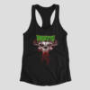 Danzig Tank Top, Danzig Logo Black Athlete
