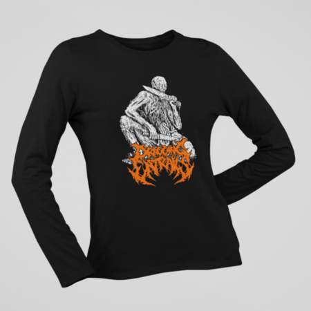 Dragging Entrails Long Sleeve, Dragging Entrails Logo Black Longsleeve