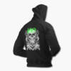 Slayer Zip Hoodie, Slayer Artwork Black Zip Sweatshirt