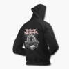 The Black Dahlia Murder Zip Hoodie, Black Dahlia Artwork Black Zip Sweatshirt