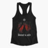 Destined to Suffer Tank Top, Destined to Suffer Artwork Black Athlete