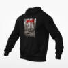 Hellhole Hoodie, Hellhole Artwork Black Sweatshirt