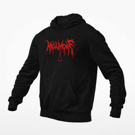 Hellhole Hoodie, Hellhole Logo Black Sweatshirt