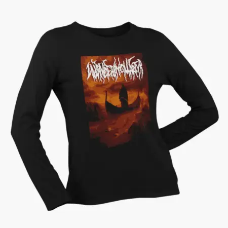 Wandering Martyr Long Sleeve, Wandering Martyr Artwork Black Longsleeve