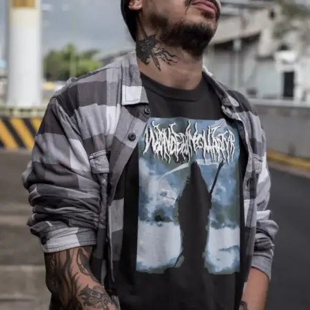 Wandering Martyr T-Shirt, Wandering Martyr Artwork Black T-Shirt