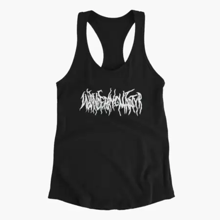 Wandering Martyr Tank Top, Wandering Martyr Logo Black Athlete