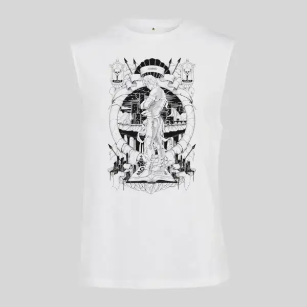 7 Deadly Sins White Sleeveless Tank Top