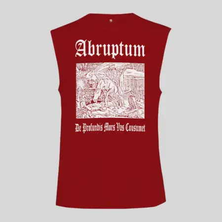 Abruptum De Profundis Mors Vas Cousumet Sleeveless Tank Top