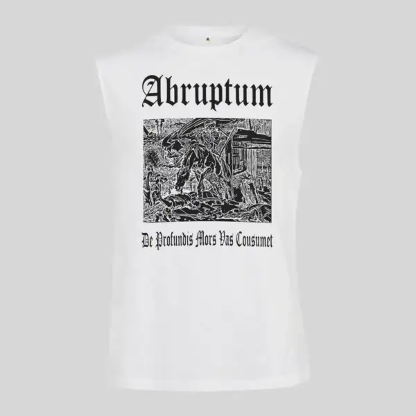 Abruptum De Profundis Mors Vas Cousumet Sleeveless Tank Top - Image 4