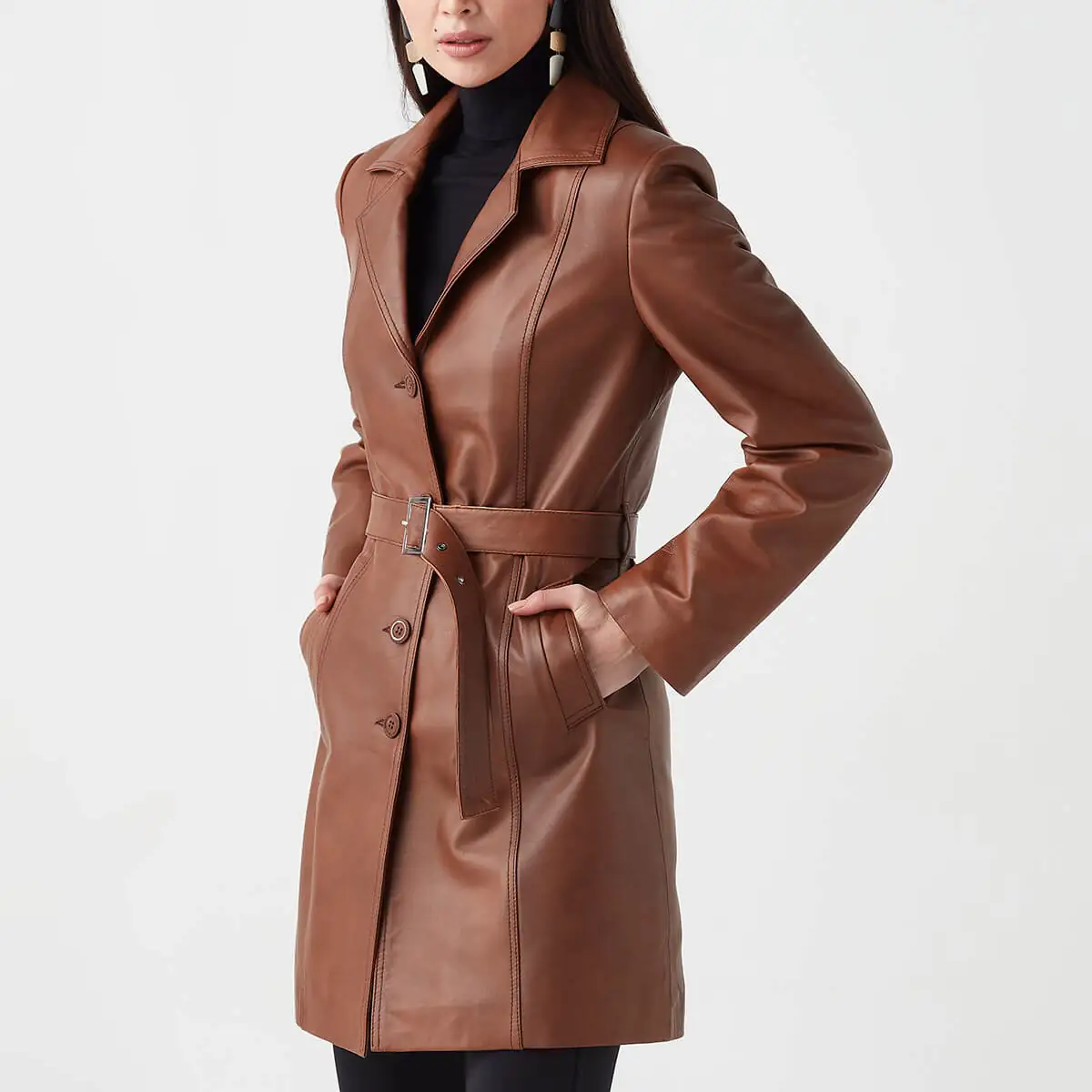 ジャケット・アウター giunon double line leather jacket GIUNON ダブルラインレザージャケット黒