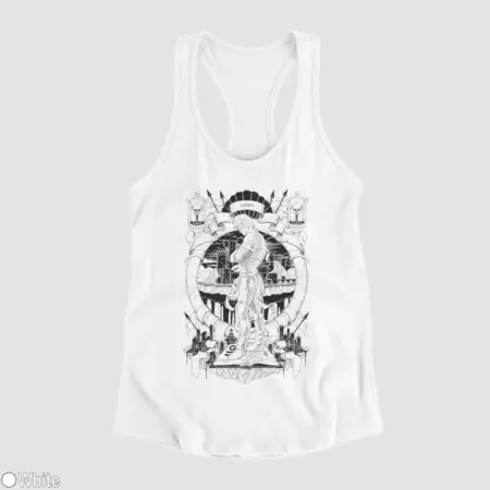 7 Deadly Sins Tank Top, 7 Deadly Sins White Athlete