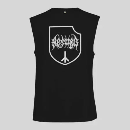 Absurd Logo Black Sleeveless Tank Top