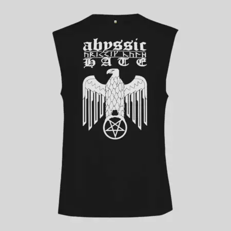 Abyssic Hate A Decade Of Hate Black Sleeveless Tank Top