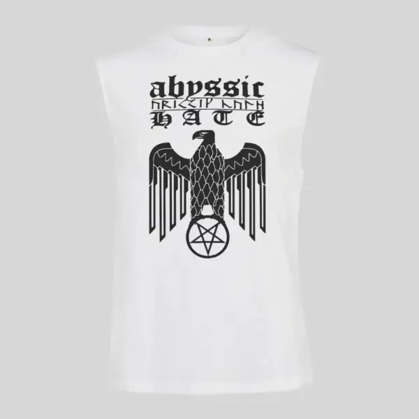 Abyssic Hate A Decade Of Hate Black Sleeveless Tank Top - Image 4