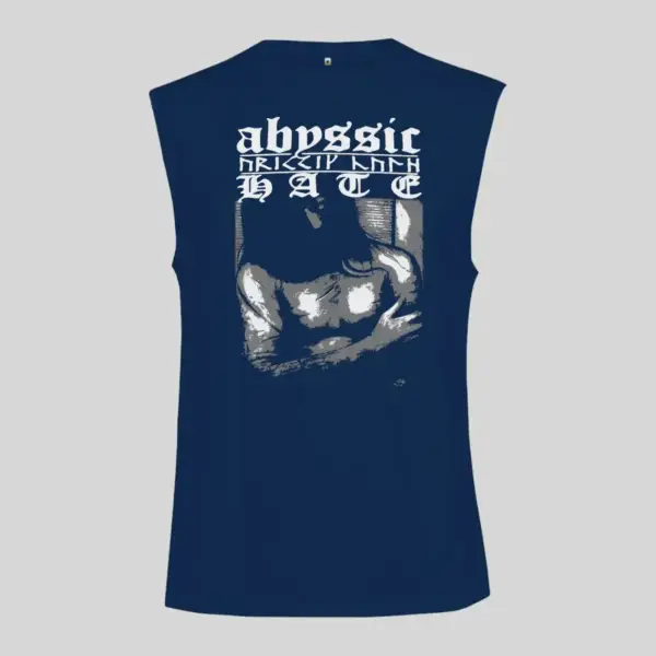 Abyssic Hate Suicidal Emotions Black Sleeveless Tank Top - Image 2