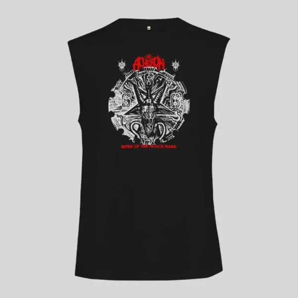 Acheron Rites of the Black Mass Black Sleeveless Tank Top