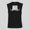 Acid Mammoth Logo Black Sleeveless Tank Top