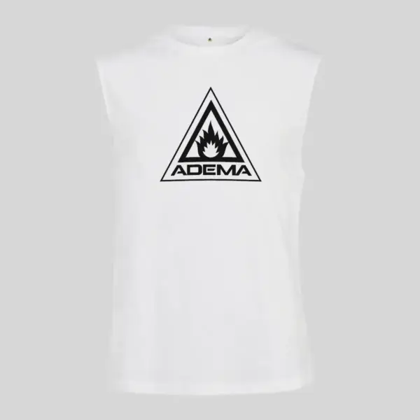 Adema Logo Black Sleeveless Tank Top - Image 4