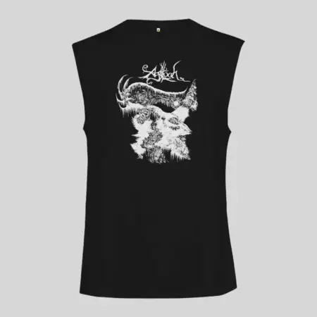 Agalloch Logo Black Sleeveless Tank Top