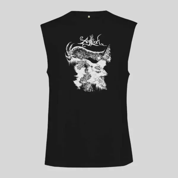 Agalloch Logo Black Sleeveless Tank Top
