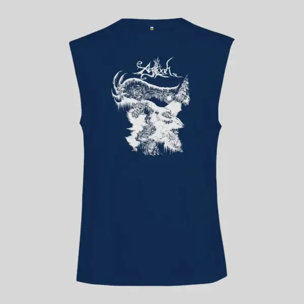 Agalloch Logo Black Sleeveless Tank Top - Image 2