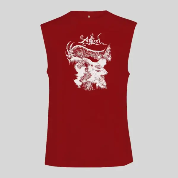 Agalloch Logo Black Sleeveless Tank Top - Image 3