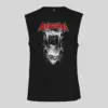Airbourne Black Dog Barking Black Sleeveless Tank Top
