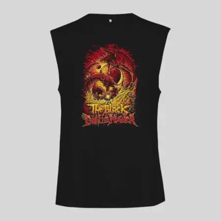 The Black Dahlia Murder Artwork Black Sleeveless Tank Top