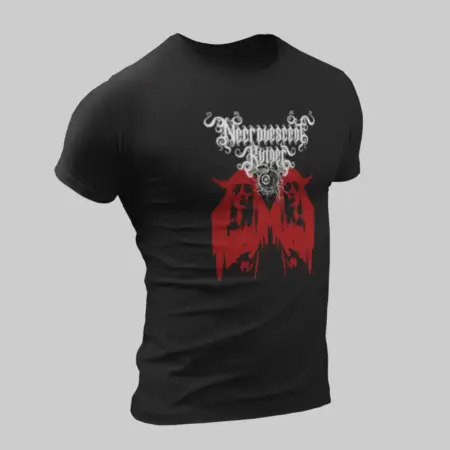 Necrovescent Ruiner T-Shirt, Necrovescent Ruiner Untouchable Faith Decay Black T-Shirt