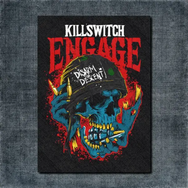 Killswitch Engage Back Patch, Killswitch Engage Disarm The Descent Big Patch
