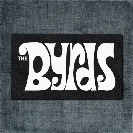 The Byrds Back Patch, The Byrds Logo Big Patch