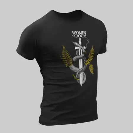Women of Doom T-Shirt, Women of Doom Black T-Shirt