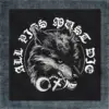 All Pigs Must Die Back Patch, APMD Logo Artwork Oversized Back Patch