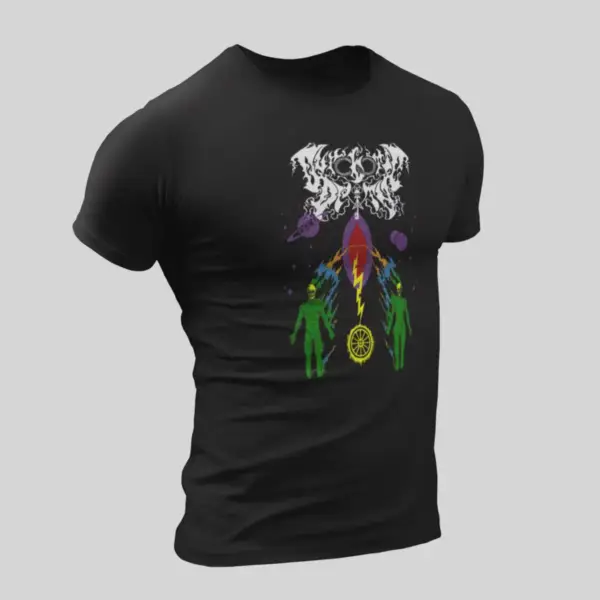Ouroboric Deity T-Shirt, Ouroboric Deity Calleth the Void Black T-Shirt