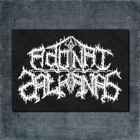 Adonai Sathanas Back Patch, Adonai Sathanas Logo Oversize Patch