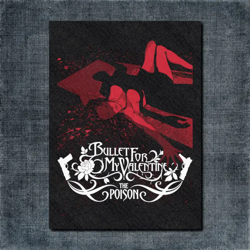 Bullet For My Valentine Back Patch, Bullet For My Valentine The Poison Oversize Patch