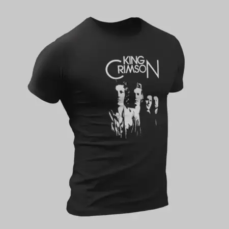 King Crimson T-Shirt, King Crimson Artwork Black T-Shirt