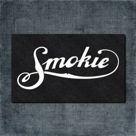 Smokie Back Patch, Smokie Logo Oversize Patch