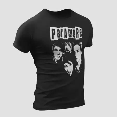 Paramore T-Shirt, Paramore Riot Tour Black T-Shirt