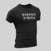 Paysage d'Hiver Logo Black T-Shirt