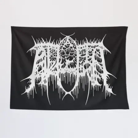 Abduction Wall Tapestry, Abduction Logo Tapestry Wall Poster