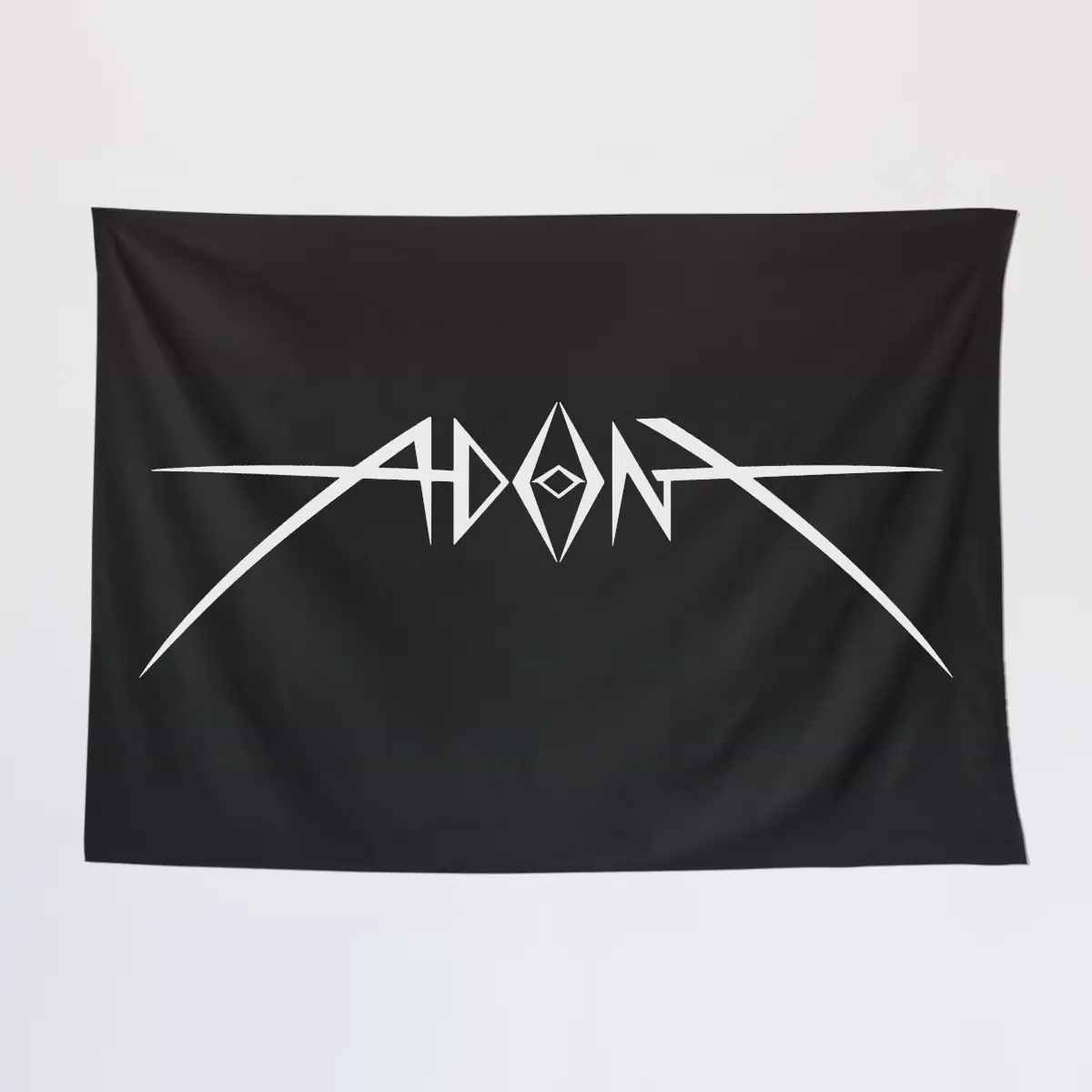 Adon Wall Tapestry, Adon Logo Tapestry Wall Poster