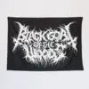 Black Goat of the Woods Wall Tapestry, Black Goat of the Woods Logo Tapestry Wall Poster