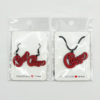 Chicago Earrings and Necklace, Chicago Logo Earrings and Necklace